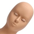 thumbnail image 2 of Silicone Training Mannequin Head for Training Profession training mannequin Use Face Head Coffee Head Mold, 2 of 9