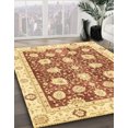 thumbnail image 2 of Ahgly Company Indoor Rectangle Abstract Mustard Yellow Oriental Area Rugs, 6' x 9', 2 of 6
