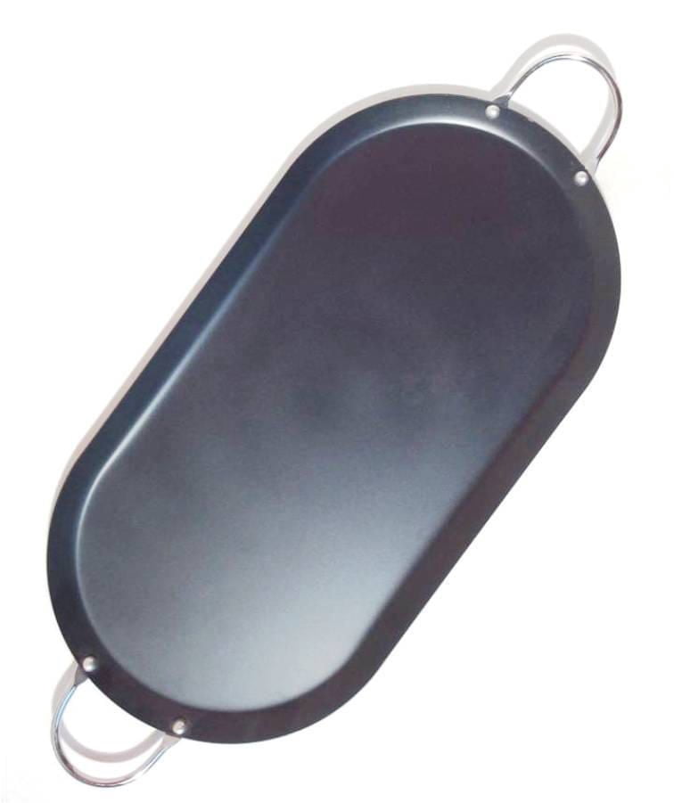 Plaque à cuisson ronde Imusa en acier de carbone 11 po