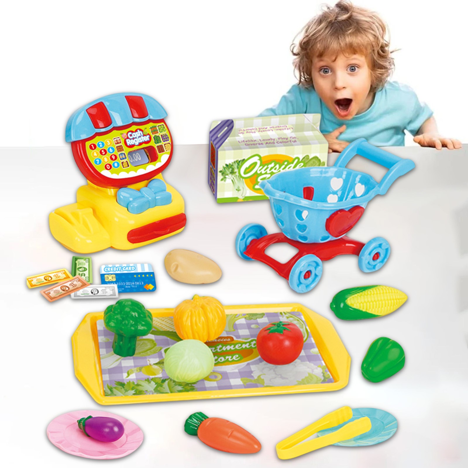 Cameland Children's Play Kitchen Toy Set