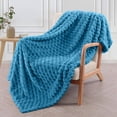 thumbnail image 3 of Turtleback Velvet Blanket | Thickened Golden Velvet Napping Throw | Multifunctional Student Blanket | 100x150cm Soft Flannel Bed Sheet | Multicolor, 3 of 7