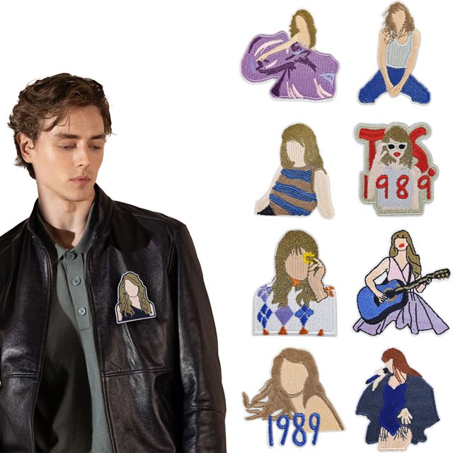 WHEANG Fashionable Music Sew On Repair Embroidered Applique For Hats Jacket Clothes Backpacks – DIY Crafts For Girl