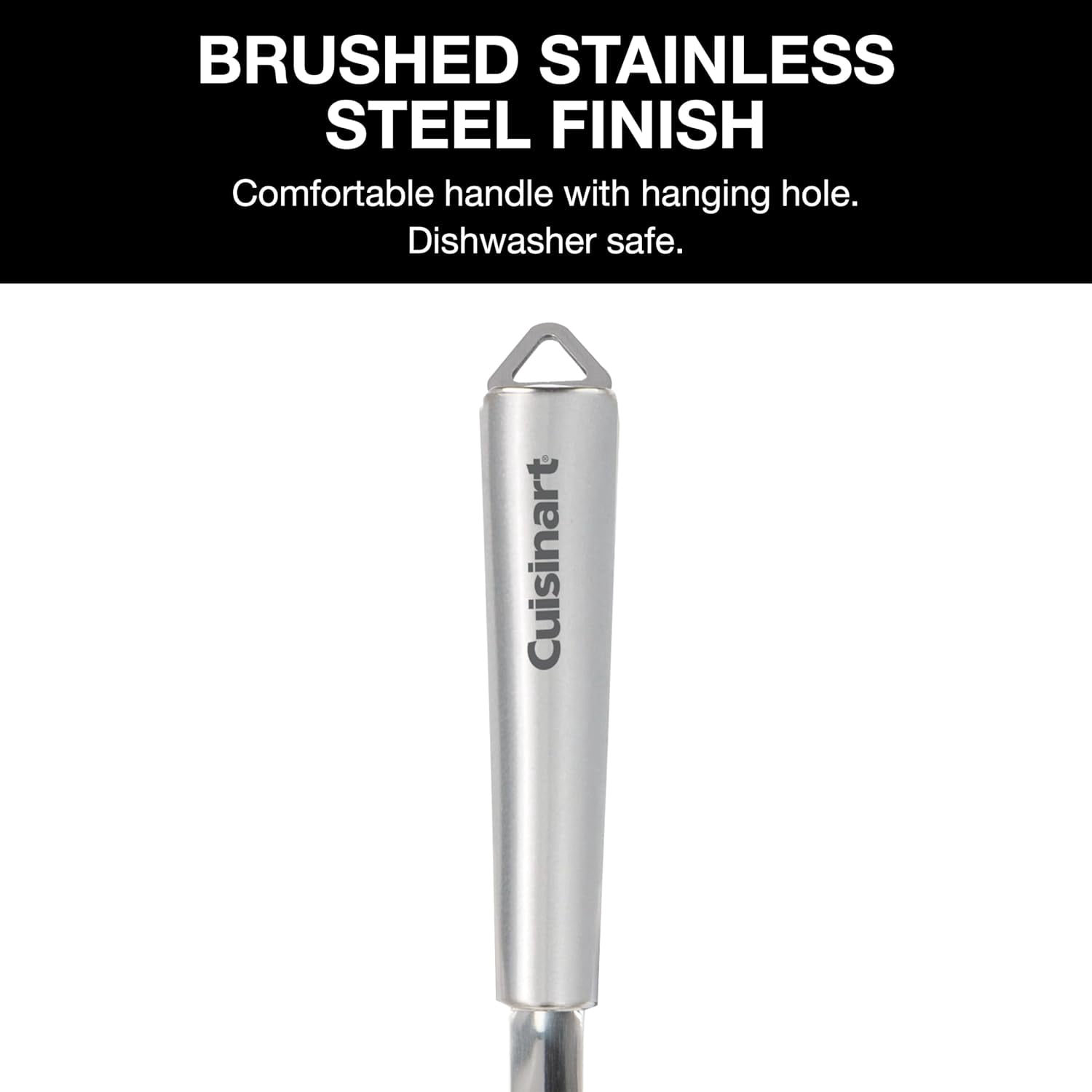 Cuisinart Fusion Pro – Cuillère de cuisine ajourée en acier inoxydable