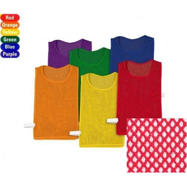 Everrich EVC-0078 20 x 12 Inch Mesh Pinnies Pack - Set of 6