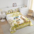 thumbnail image 4 of Erosebridal Happy Easter Bedding Twin Comforter Set,Rabbit Eggs Down Comforter,Animal Bedroom Decor,Reversible,Lightweight,2-Piece, 4 of 7