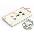 thumbnail image 4 of PC CPU Holder Stand Mobile Rolling Stand with Wheels Cart for Office Home Under Desk Parallel Apricot, 4 of 4