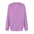 thumbnail image 5 of Meichang Long Sleeve Shirt for Women V Neck Raglan Long Sleeve Pullover Basic Solid Loose Fit Spring Sweatshirt 2025 Fashion, 5 of 5