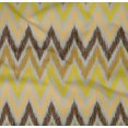 thumbnail image 4 of oneOone Tissu Popeline Sergé Coton Bio Chevron Ikat Décor Tissu Imprimé BTY 42 Pouces de Large, 4 of 4