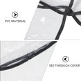 thumbnail image 3 of OUNONA Universal Design 1Pcs Pvc Double Stroller Rain Shield For Parents, 3 of 4