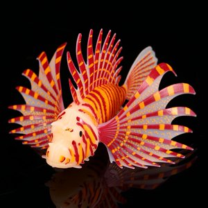 Aquarium des poissons fluorescence ornements, modélisation Aquariums des poissons fluorescents, Aquarium d'animaux brun vif pour les animaux de la citerne à poissons