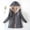 Gray 2, variant on EQWLJWE Womens Puffer Hooded Fleece Lined Jacket Long Puffer Jacket Plus Size Down Coat Cotton Cover Coat Lightweight Down Coat with Hood Winter Jacket