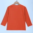thumbnail image 4 of zbxnLI Kids Girls Spring Long Sleeve Shirts Button V Neck Casual Loose T-Shirts Solid Color Summer Tops, 4 of 7