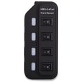 thumbnail image 1 of axGear USB 3.0 HUB 4 Port High Speed Data Transfer with Power Adapter LED On/Off Switch, 1 of 4
