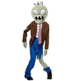 thumbnail image 1 of Adult PLANTS VS ZOMBIES Zombie Costume, 1 of 3