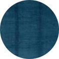 thumbnail image 1 of Ahgly Company Tapis d'Intérieur Ronds Abstraits Vert Sarcelle Abstraits pour Aire, 3 Pieds Rond, 1 of 6