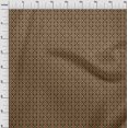 thumbnail image 4 of oneOone Velvet Brown Fabric Geometric Sewing Material Print Fabric By The Yard 58 Inch Wide, 4 of 5