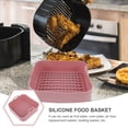 thumbnail image 2 of Durable Air Fryer Pot Silicone Plate Food Heating Cooling Dish Kitchen Gadget, 2 of 9