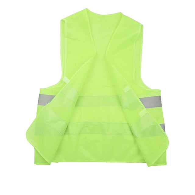 Sports Reflective Running Vest for High Visibility and Night Work Performance with Breathable Design