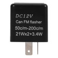 thumbnail image 1 of Flasher Relay, Turn Signal Light Flash Relay Reliable Waterproof Practical 2 Pin  For Motorcycle, 1 of 5