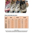 thumbnail image 2 of UKAP Women Pullover Drawstring Sweatshirt Color Block Hoodies Casual Fall Hooded Tops Khaki 4XL, 2 of 2