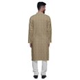 thumbnail image 3 of Atasi Printed Long Sleeve Kurta With Pajama Set For Men Summer Clothing, 3 of 4