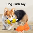 thumbnail image 3 of Stuffed Puppy Plush Toy, Relieve Anxiety Dog Squeaky Toy Latex Interactive Safe Washable  For Indoor For Dogs, 3 of 8