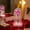 Pink, variant on Fridja Under Clearance 5$ Valentines Day Rose and Butterflys Night Light Birthday Gift Starrys Skys Glass Rose Preserved Crystal Flower Glowing Rose Inside Glass Dome Butterflys Night