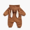 thumbnail image 4 of MeetoTime Baby Clothes Fall Winter Warm Hoodie Jumpsuits Long Sleeved Fleece Thickened Infant Toddler Rompers Home Crawling Clothes, 4 of 7