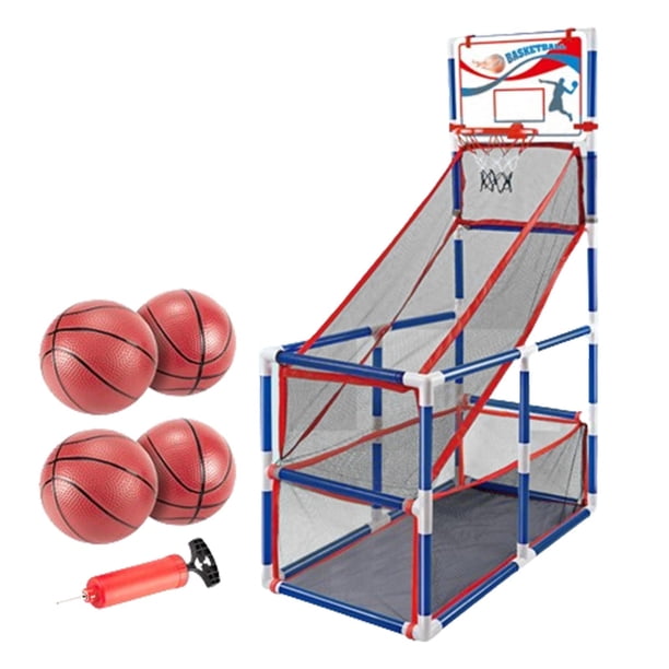 Panier De Basket Extérieur 2 En 1 Avec Planche De Fléchettes – Jeu Sûr Pour Enfants, Intérieur/extérieur, Cadeau Anniversaire Garçons Et Filles