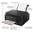 thumbnail image 4 of Canon PIXMA G6020 All-in-One Supertank Wireless (Megatank) Printer, Copier and Scan with Mobile Printing, Black, Works with Alexa, 4 of 5