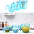 thumbnail image 2 of Plastic Measuring Cups Multi Measurement Baking Cooking Tool Liquid cooking measuring Measure Jug Container, 2 of 8