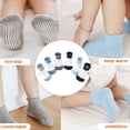 thumbnail image 4 of 6 Pieces Kids Stockings Socks with Nice Elasticity Comfortable Wearing Simple Style Good Craftsmanship Hose Keep Crawing Assorted colors boy 8-10, 4 of 7