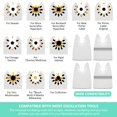 thumbnail image 4 of 20 Pcs Oscillating Tool Scraper Blades Set, Stainless Steel Flexible Multitool Scraper Blade Rigid Oscillating Scraper Blade with Adapters for Removing Tile Glue Paint Caulk Sticker, 4 of 5