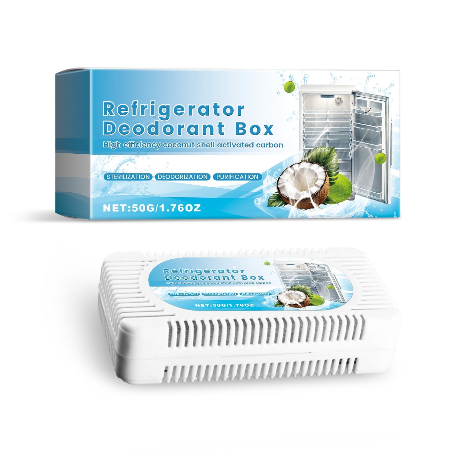 Frigo : Éliminateur d'Odeurs & Purificateur pour Réfrigérateurs Fraîcheur à Chaque Coin