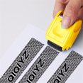 thumbnail image 1 of Confidential Roller Stamps Protection Personal Information Confidential Address Blocker; Identity Blocker Privacy Smear Theft Guard Ink Tools Security Rollers Yellow, 1 of 7