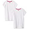 thumbnail image 3 of Hanes Girls Essential Tee 2-Pack, M, White, 3 of 9