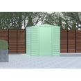 thumbnail image 1 of Arrow Select Steel Storage Shed, 6x7, Vert sauge, 1 of 8