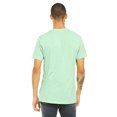 thumbnail image 2 of Bella  Canvas Unisex Crew Neck Triblend Short Sleeve Tee, L, Mint Triblend, 2 of 3