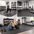 thumbnail image 4 of Rubber King Challenger Series Interlocking Floor Tiles 10-Pack - 19", Gym & Garage Flooring, 4 of 7