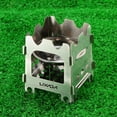 thumbnail image 3 of Lixada Camping Extérieur Portable Ultraléger Pliant en Acier Inoxydable Bois Poche avec Plateau Camping Pêche Randonnée Backpacking m, 3 of 7