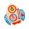 thumbnail image 3 of BELOVING Calendrier Montessori Jouets Horloge Jouets Mathématiques Cognition du Temps Quatre Saisons, 3 of 10