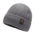 thumbnail image 1 of Winter Warm Hat Fashionable Elastic Slouchy Cap for Men Women Cold Weather Comfort, 1 of 5