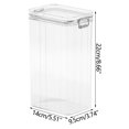 thumbnail image 3 of Wzzjkit Food Storage Containers with Lids Sealed Storage Tank for Cereals Large Storage Box Kitchen Food Storage Dry Fruit Tea Sealed Tank Cereal Containers Storage, 3 of 3