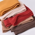 thumbnail image 4 of Youkk Classic And Fashionable Solid Color Scarf For Women Any Occasion R Single Color And Pleated Scarf khaki, 4 of 6