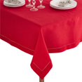 thumbnail image 1 of SARO 6301.R60S Nappe à Bordure Classique à Ourlet Carré de 60 Po Rouge, 1 of 4