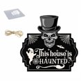 thumbnail image 3 of Pumpkin Vampire Door Sign Hanging Halloween Hanging Door Sign for Holiday Parties Gate Decor, 3 of 4