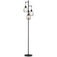 thumbnail image 1 of HOMCOM Lampe sur Pied Industrielle à 3 Lumières à Intensité Réglable pour Salon, 1 of 10