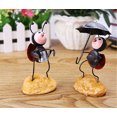 thumbnail image 3 of TFixol Whimsical Ladybug Garden Decor - Handcrafted Metal Art for Indoor & Outdoor Spaces, Rust-Resistant Iron & Resin Craftsmanship, Vibrant Colors, Perfect for Home, Office, or Cafe Accents., 3 of 6