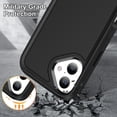 thumbnail image 2 of [PST] Étui Protecteur Rigide pour iPhone 16, Antichute à Trois Couches, Antichoc, Robuste, Étui Protecteur Rigide, 2 of 5