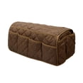 thumbnail image 1 of Generic Multi-Pocket Sofa Arm Organizer in Coffee - Durable Polyester Storage Bag for Home, Office & Travel, Fits Most Chairs & Recliners, 1 of 7